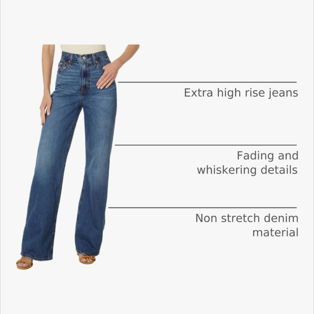 Size 31 Classic Blue Women's Jeans - Picture 3 of 8